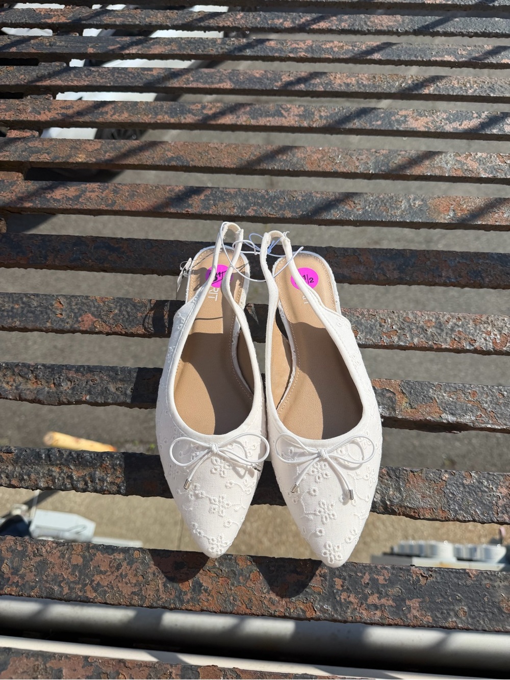 Esprit Slingback Pointed Toe Flats